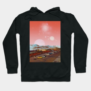 Space Fair - Space Aesthetic, Retro Futurism, Sci-Fi Hoodie